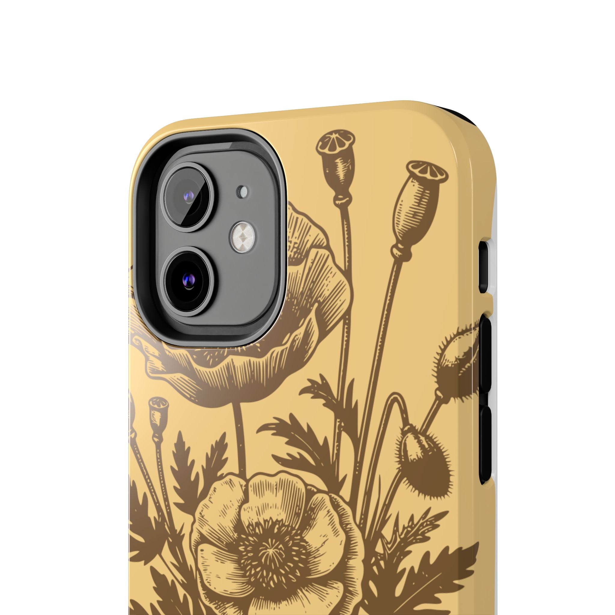 Let Your Soul Bloom Tough Phone Case — Floral Protective Phone Cover