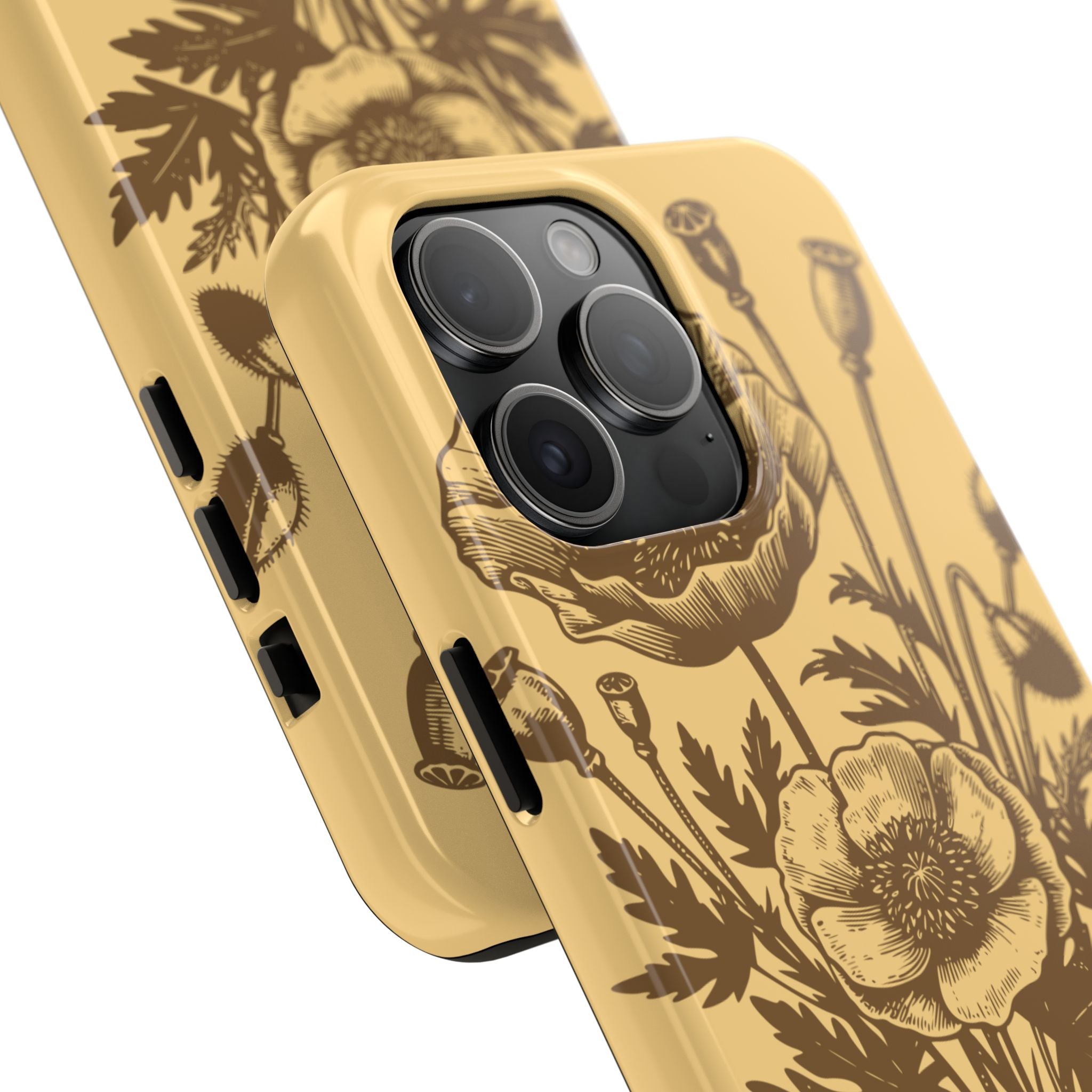 Let Your Soul Bloom Tough Phone Case — Floral Protective Phone Cover