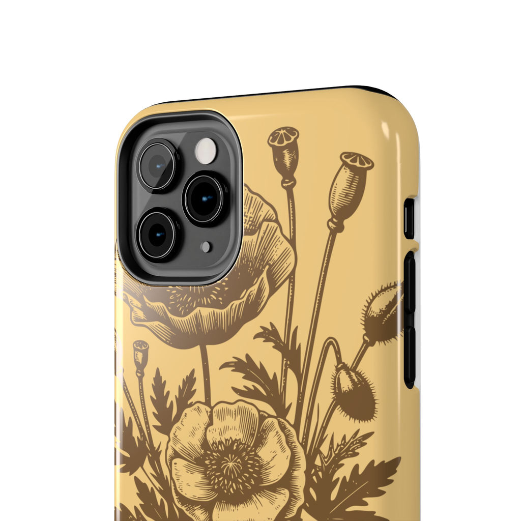 Let Your Soul Bloom Tough Phone Case — Floral Protective Phone Cover