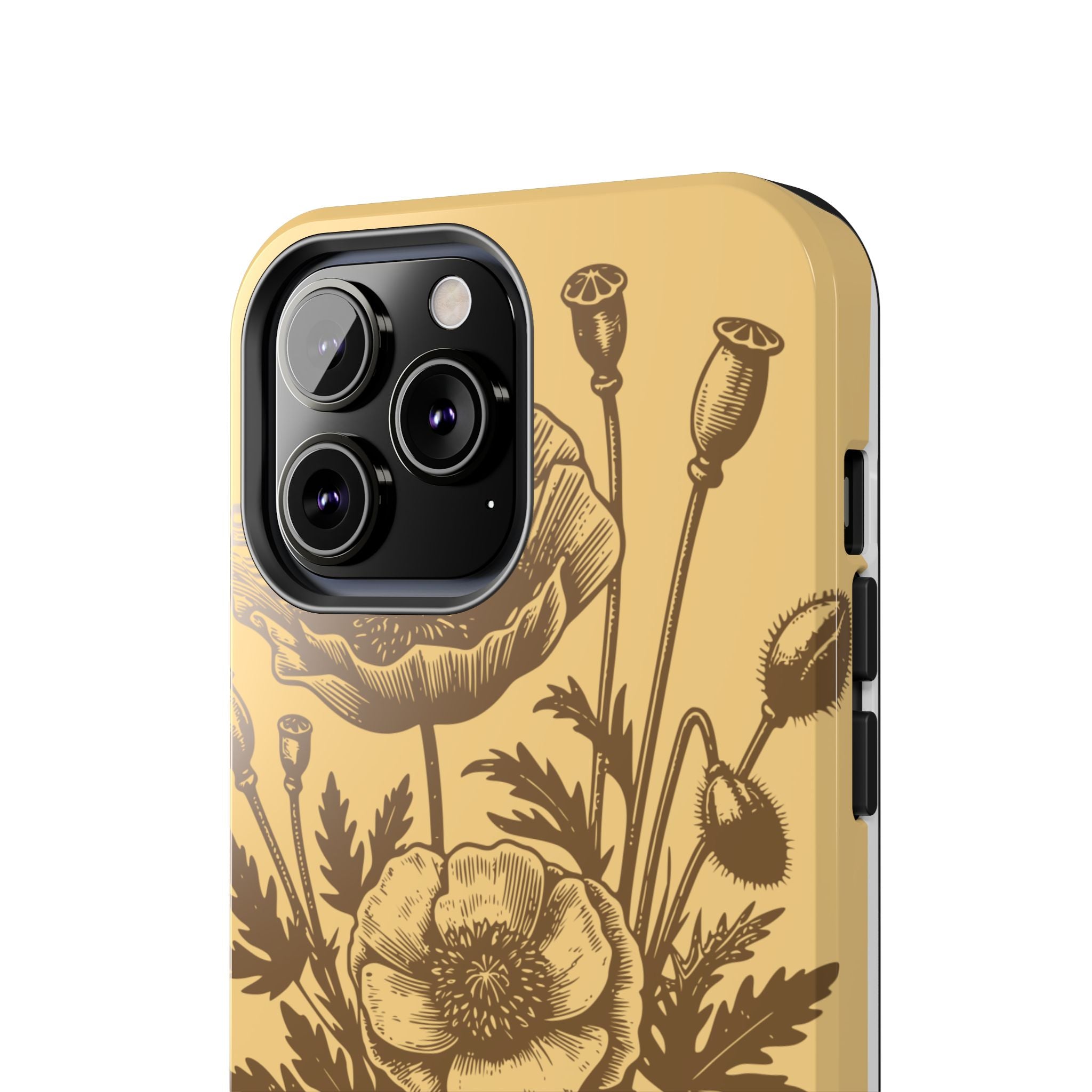 Let Your Soul Bloom Tough Phone Case — Floral Protective Phone Cover